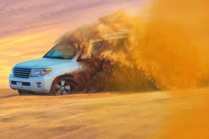 Abu Dhabi Evening Desert Safari with Live Shows and BBQ Dinner