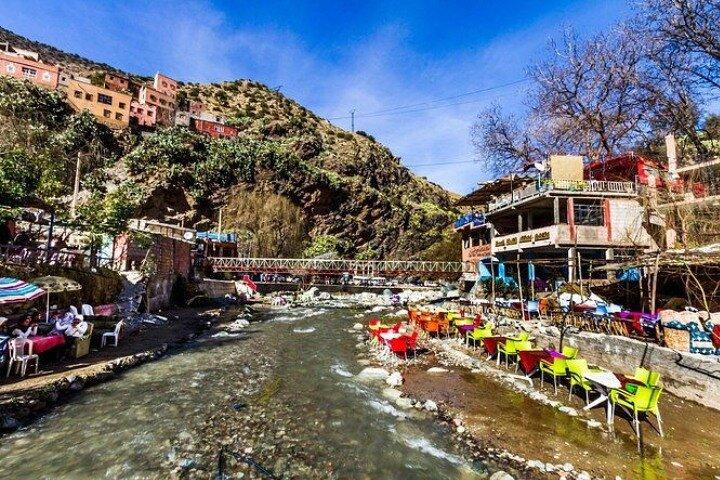 Marrakesh: Ourika Waterfalls, Atlas Mountains,