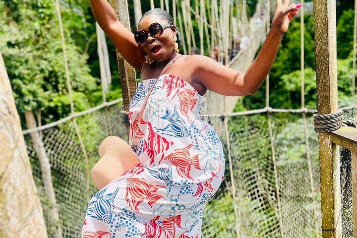 From Accra Cape coast, Elmina Castle and Kakum Park Day Tour