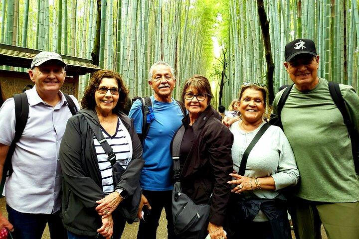 8 hours Arashiyama Monkey Park Ryoanji and Kinkaku ji Tour