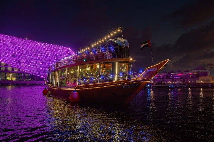 Luxury Dhow Dinner Cruise Abu Dhabi Yas Island