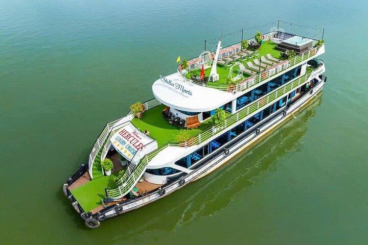 Hercules 5 Star Cruise Full Day Halong Bay Tour from Hanoi