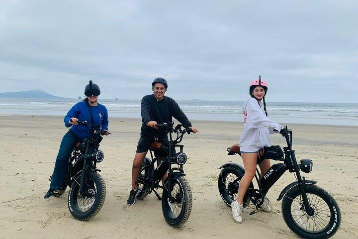 Discover Beach Culture and Baja Tacos by E Bike