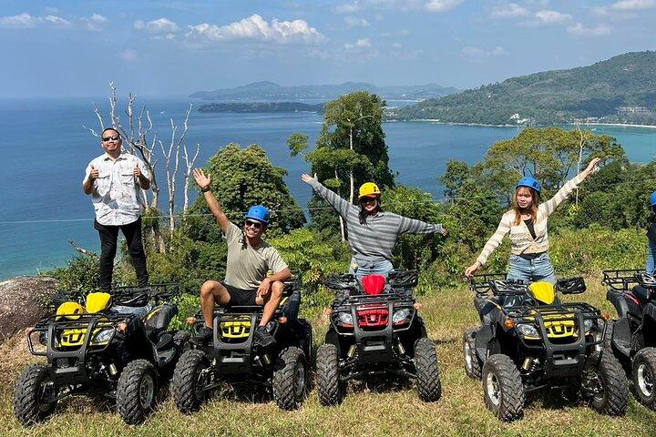 Phuket Skyline Flying by the Sea Zipline and ATV Adventure