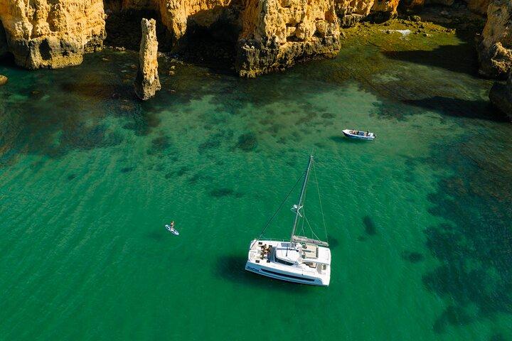 Private Catamaran Tour Lagos Coast and Ponta da Piedade