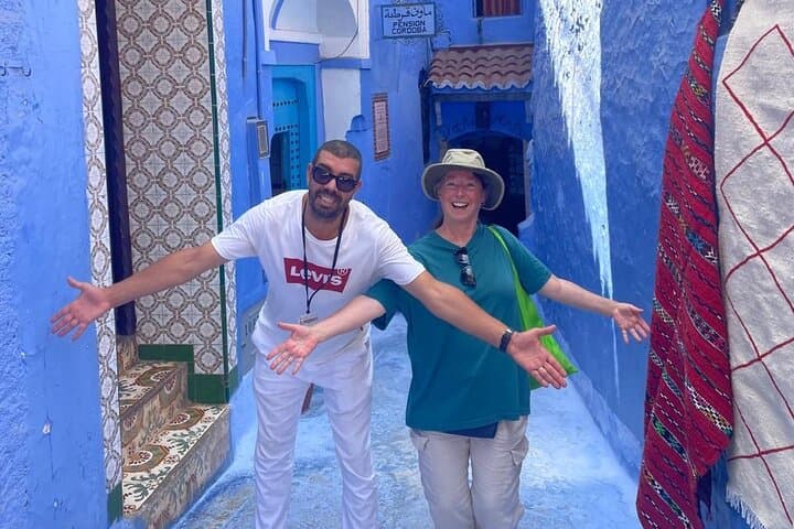 Full-day guided tour from Rabat to Chefchaouen iconic blue city