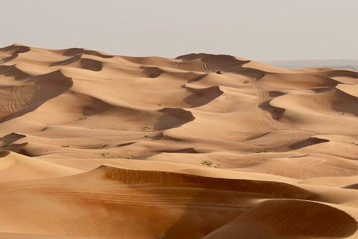Evening Desert Safari in Red Dunes Dubai with Dinner and Show