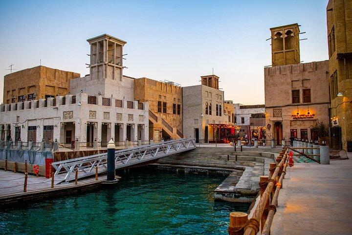 Dubai City Tour Old and New Dubai Abra Ride Palm Jumairah Souks