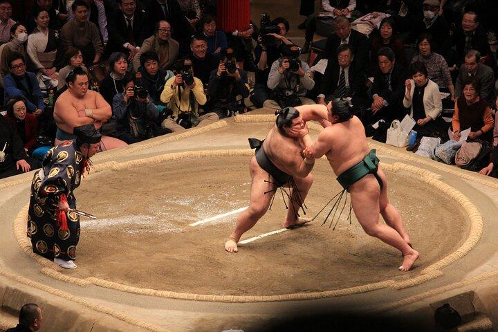 Grand Sumo Tournament w/ English Guide , Nagoya, Tokyo, Fukuoka