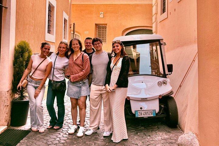 Rome for Foodies: Private Golf Cart Tasting Experience