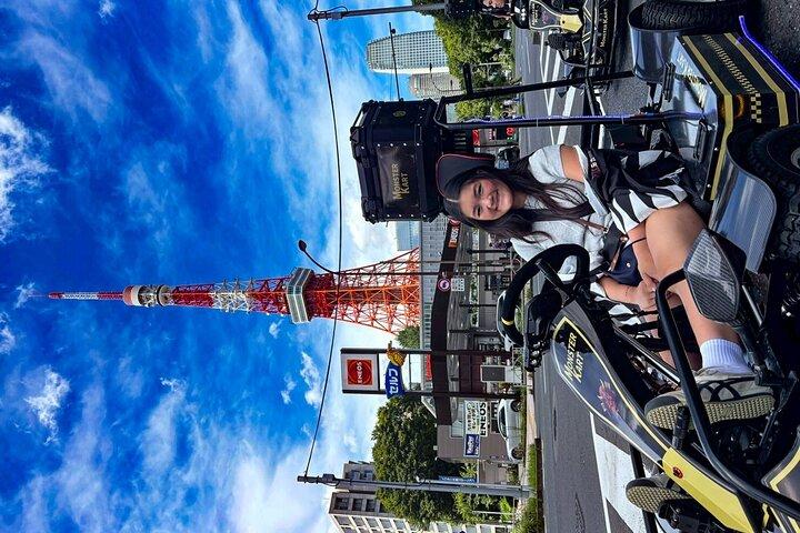 Tokyo Go-Kart Tour Shibuya Crossing and Tokyo Tower ※IDP Required