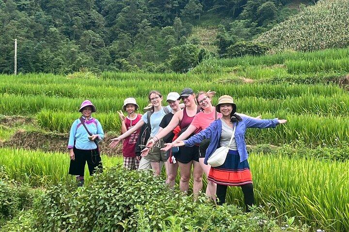 Sapa trekking 2 days small group