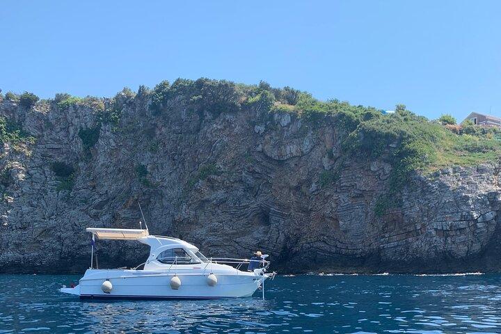 Private Boat Tour from Bar: Hidden Beaches, Snorkeling & Fishing