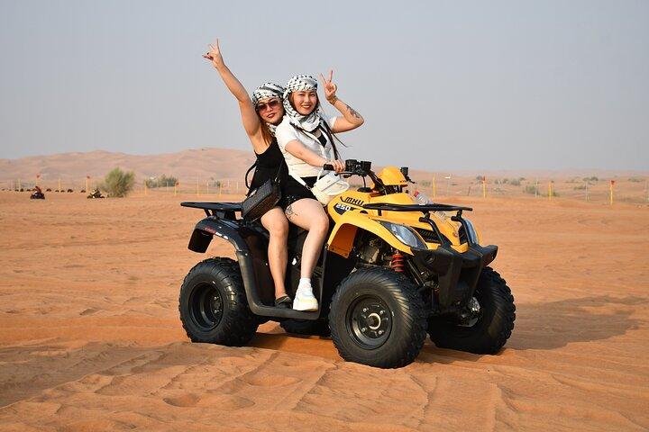 Morning Desert Safari Dubai with Dune Bashing & Camel Ride