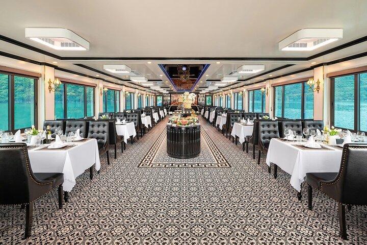 Halong Bay Premium Day Cruise Includes Transfer, Lunch and Kayak