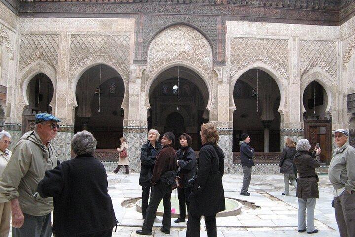 Fes: Al Attarine Madrasa, Museum, Tannery, Souks and Medina Tour