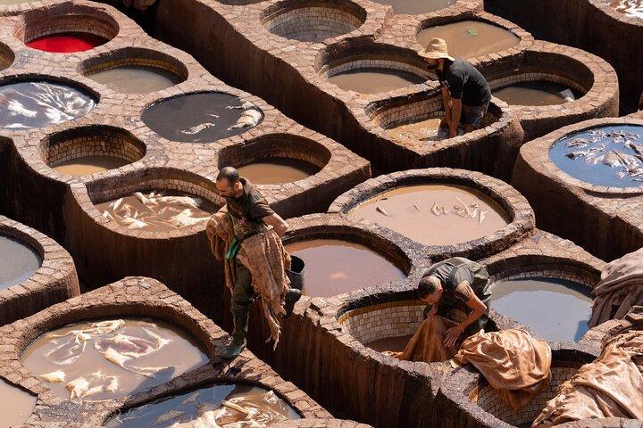 Fes: Al Attarine Madrasa, Museum, Tannery, Souks and Medina Tour