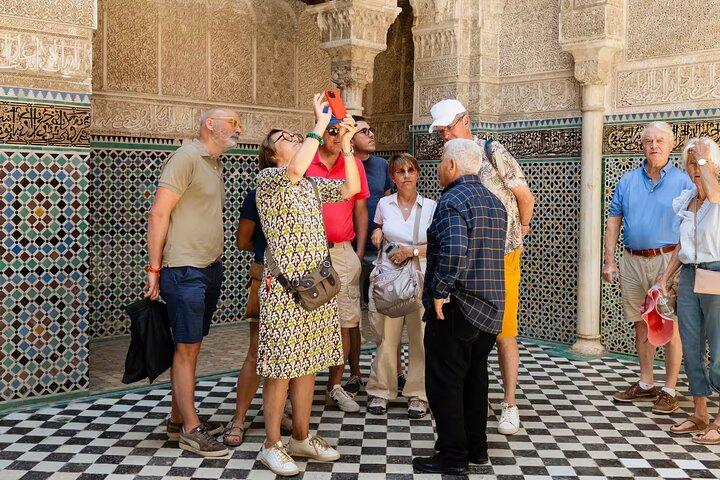 Fes: Al Attarine Madrasa, Museum, Tannery, Souks and Medina Tour