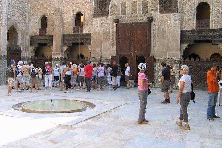 Fes: Al Attarine Madrasa, Museum, Tannery, Souks and Medina Tour