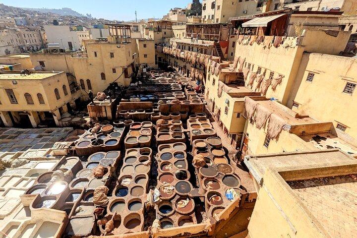 Fes: Al Attarine Madrasa, Museum, Tannery, Souks and Medina Tour