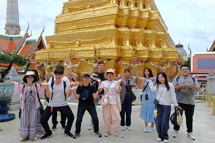 Grand Palace, Temples, and Canal Multilingual Private Tour