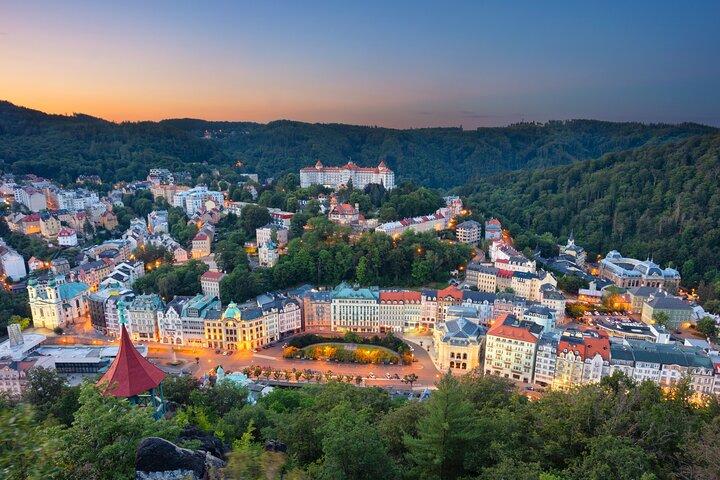 Karlovy Vary All-Inclusive from Prague: Springs, Views & Culture