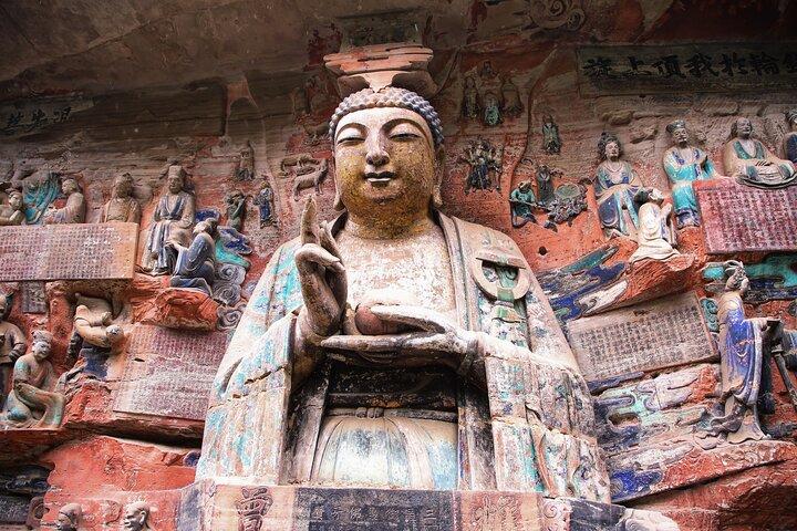 1 Day Tour at Chongqing Dazu Rock Carvings Ancient Town