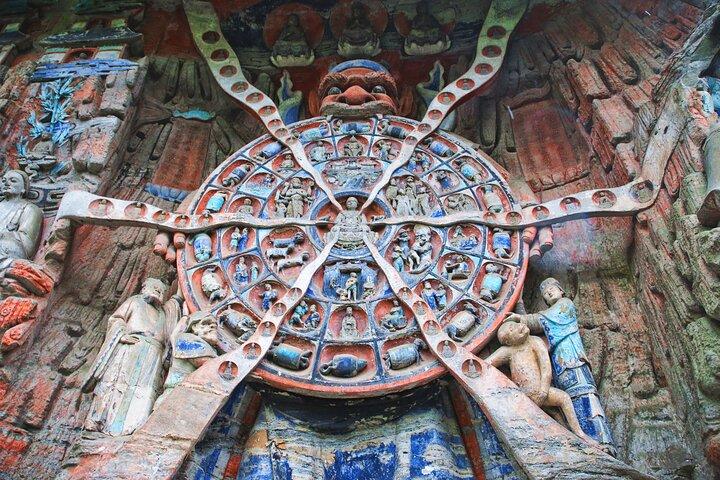 1 Day Tour at Chongqing Dazu Rock Carvings Ancient Town