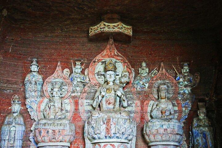 1 Day Tour at Chongqing Dazu Rock Carvings Ancient Town