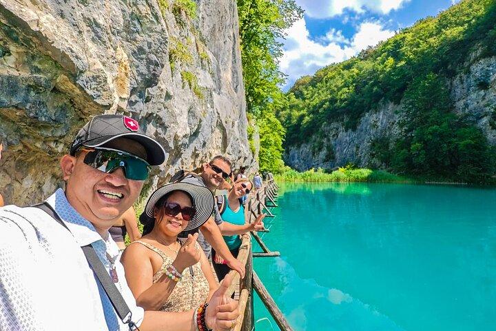Zagreb: Plitvice with Ticket & Rastoke Guided Tour Boat Ride