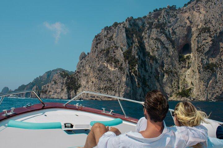 Capri & Blue Grotto Semi Private Boat Day Trip from Sorrento