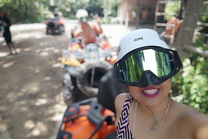 ATV Single, Tulum Ruins & Underground Cenote from Cancun