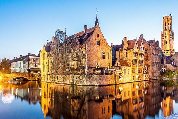 Private Day Tour from Amsterdam to Bruges with a Luxury Car