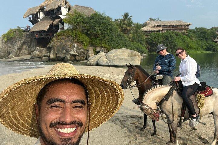 Los Naranjos Beach Horseback Riding Tayrona Park.