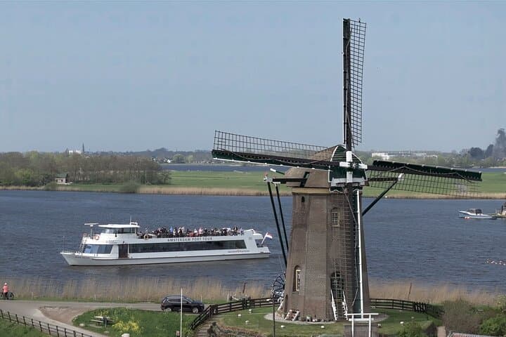 From Amsterdam: Keukenhof Gardens & Windmill Cruise Tour
