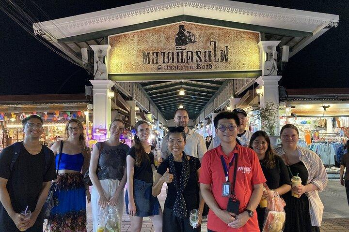 Bangkok Night Market Tour Dinner and Vintage Find