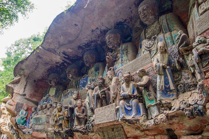 1 Day Private Tour to UNESCO Dazu Rock Carvings from Chongqing