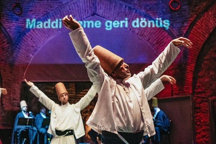 Whirling Dervishes Show at Hodjapasha Cultural Center in Istanbul