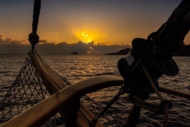 Santorini Sunset Cruise in Caldera