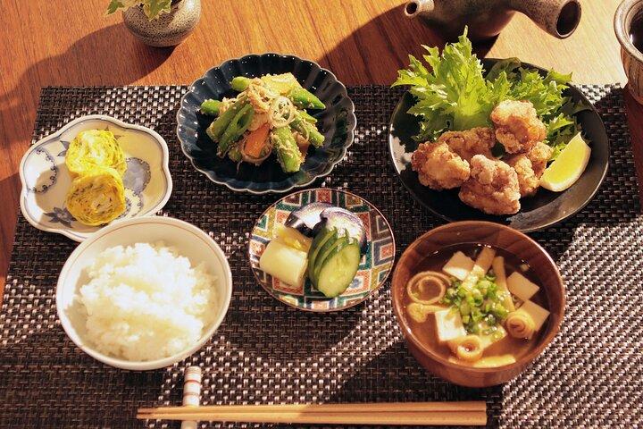 Japanese Cooking Class Near Osaka Castle