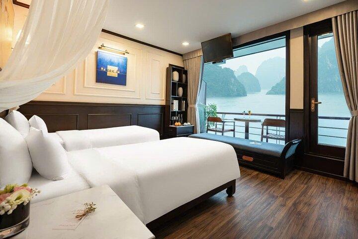3-Day Lan Ha Bay 5* Cruises and Ninh Binh Day Tour with Bungalow