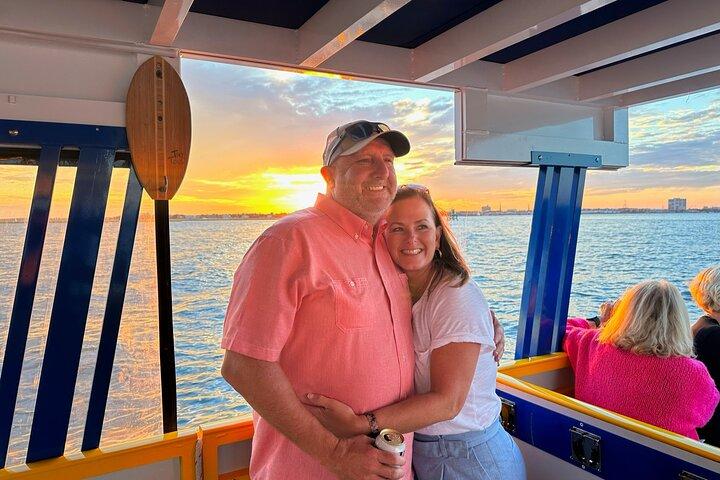 Charleston Harbor Sunset Cruise Scenic Views and Dolphin Spotting