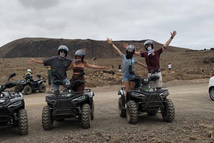 Volcano Hike and Meeting with Squirrels on Quad Bike