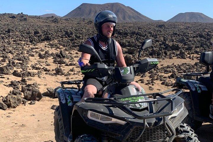 Volcano Hike and Meeting with Squirrels on Quad Bike