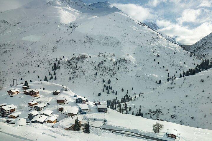 From Basel: Glacier Express, Swiss Alps Bern City in Private Trip