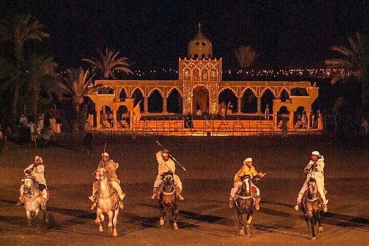 Chez Ali Fantasia folklore Show & Oriental Dinner - Marrakesh