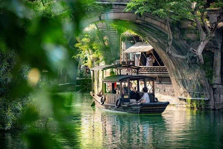Wuzhen and Xitang Water Town Day Tour with Guide from Shanghai