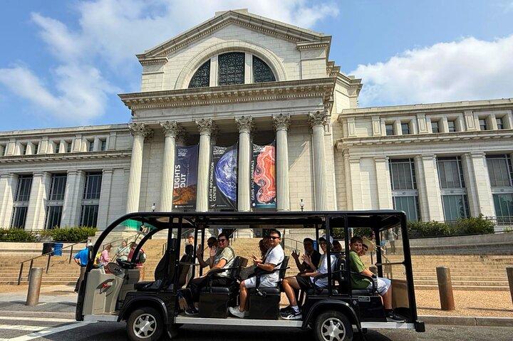 Washington DC Monuments & American History Guided E-Cart Tour