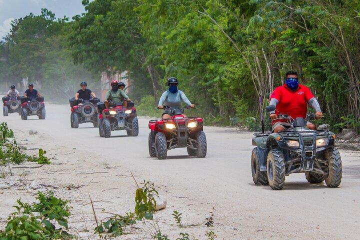 ATV to Jade Cavern, Mud Trails, Snorkel and Lunch with Open Bar