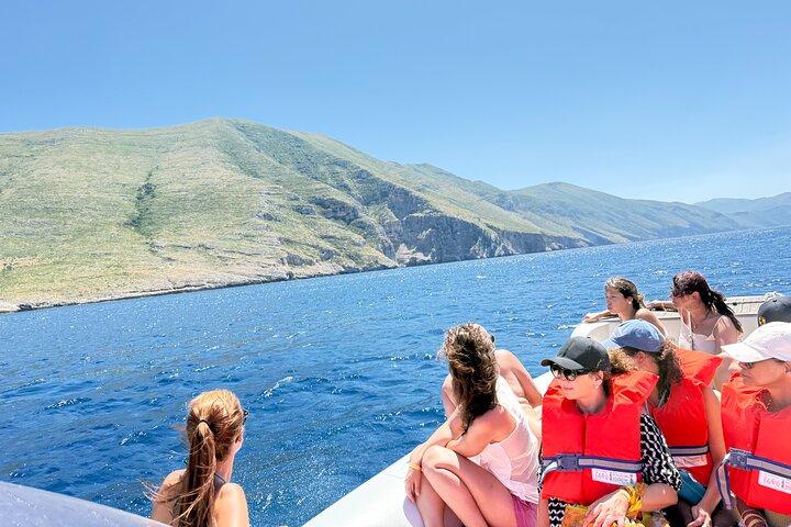 Sazan Island, Haxhi Ali Cave, Karaburun Boat Tour